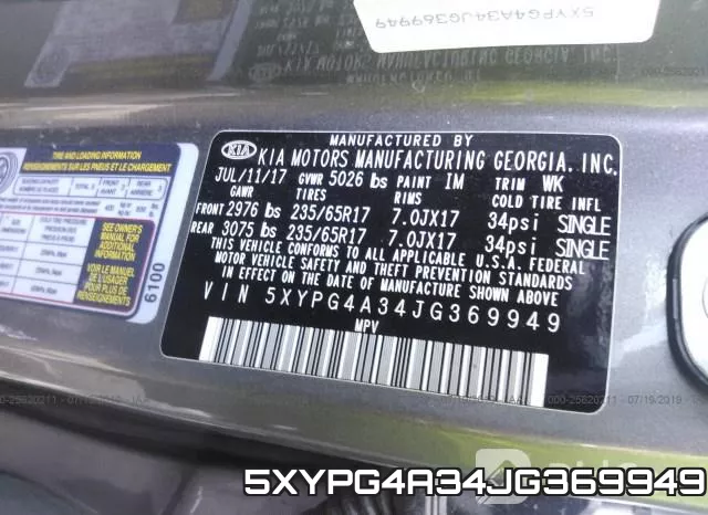 5XYPG4A34JG369949 фото 10