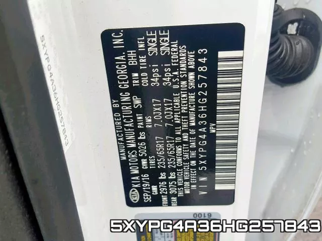 5XYPG4A36HG257843 фото 2