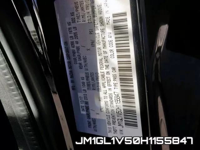 JM1GL1V50H1155847 фото 2
