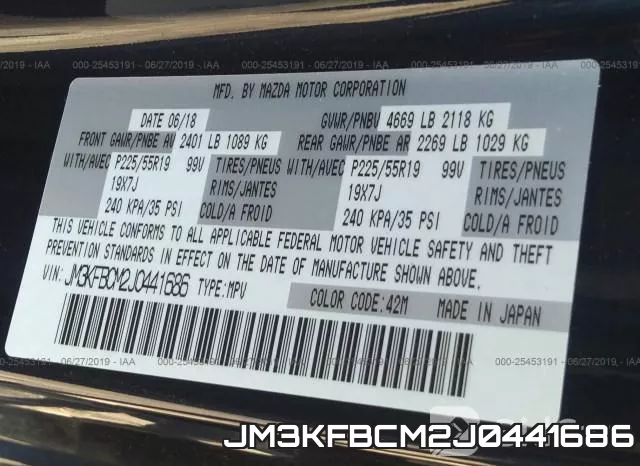 JM3KFBCM2J0441686 фото 10