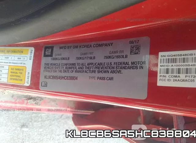 KL8CB6SA5HC838804 фото 10