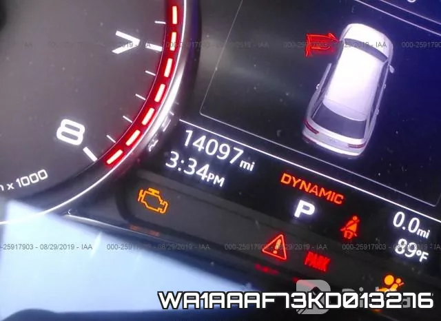 WA1AAAF73KD013276 фото 8