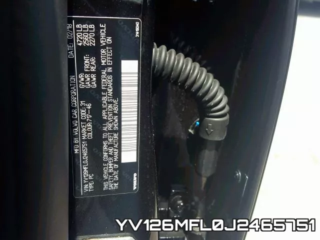 YV126MFL0J2465751 фото 2