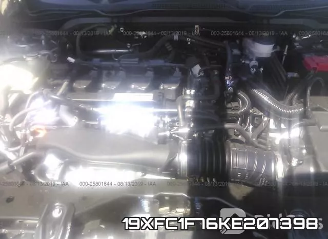 19XFC1F76KE207398 фото 2