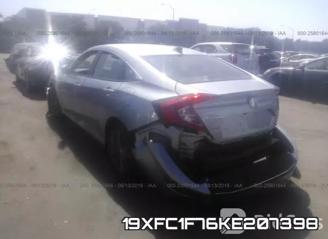 19XFC1F76KE207398 фото 4