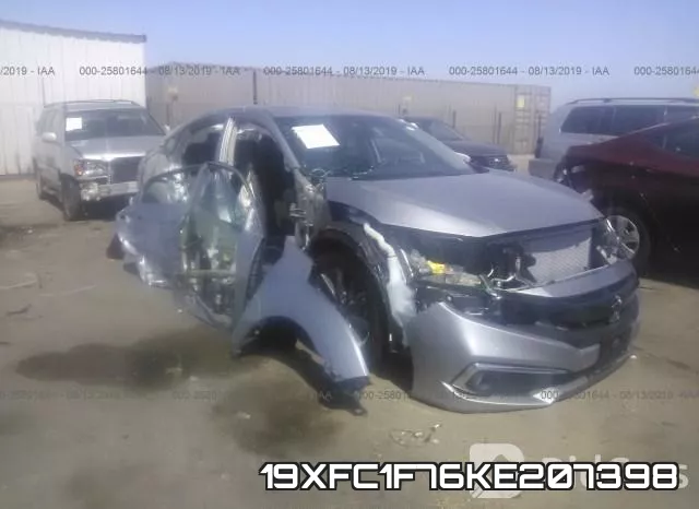 19XFC1F76KE207398 фото 7