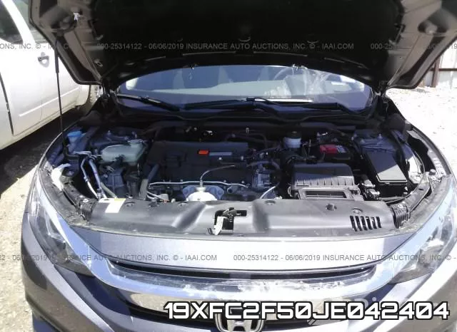 19XFC2F50JE042404 фото 2