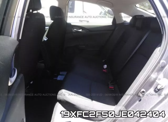 19XFC2F50JE042404 фото 9
