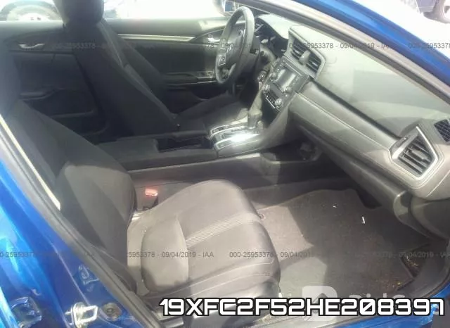 19XFC2F52HE208397 фото 6