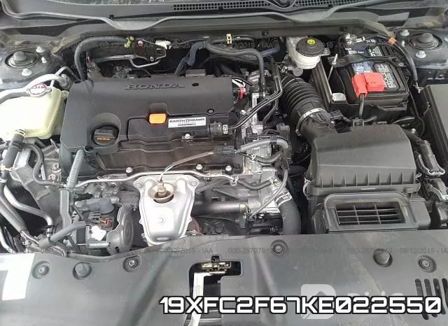 19XFC2F67KE022550 фото 2