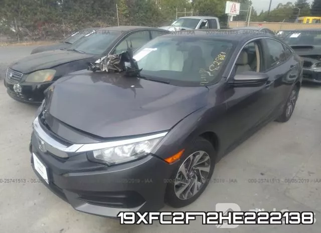 19XFC2F72HE222138 фото 3