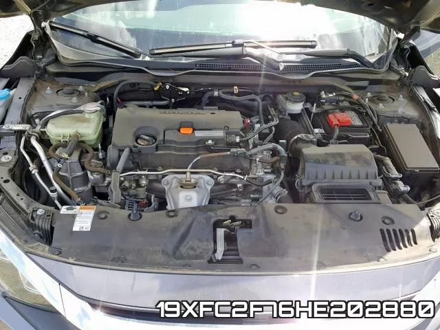 19XFC2F76HE202880 фото 8