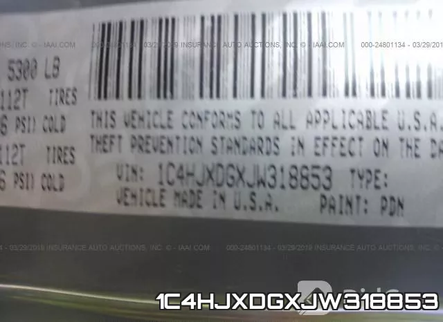 1C4HJXDGXJW318853 фото 10