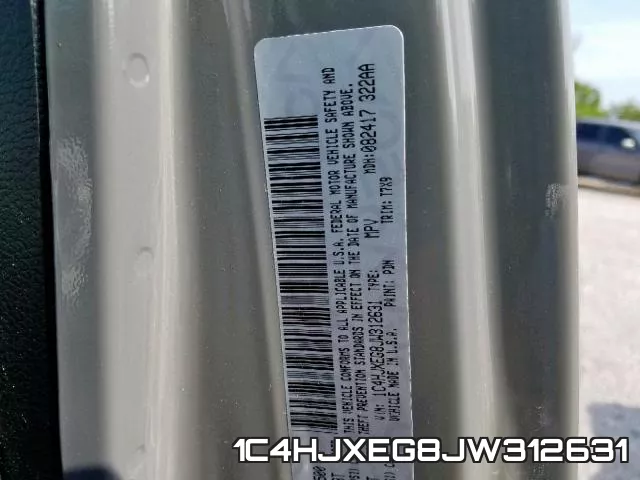 1C4HJXEG8JW312631 фото 2
