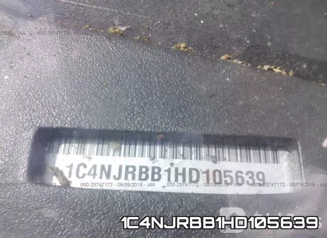 1C4NJRBB1HD105639 фото 10