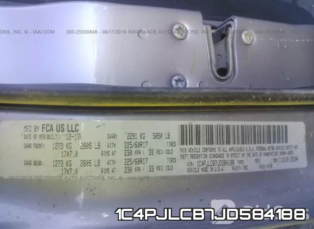 1C4PJLCB7JD584188 фото 10