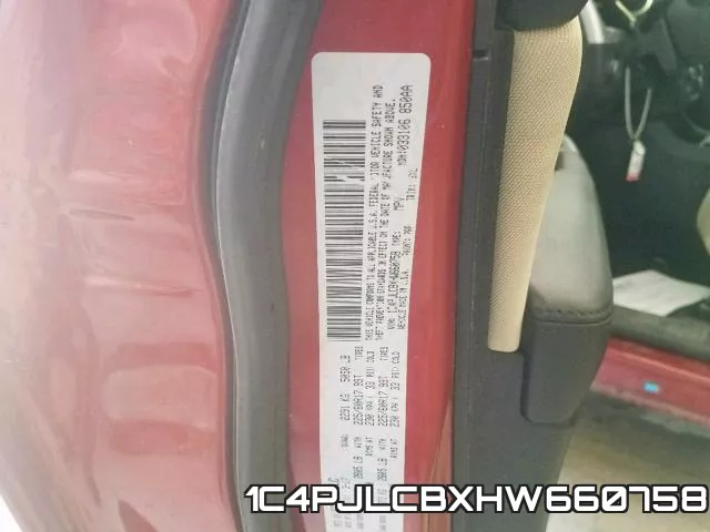 1C4PJLCBXHW660758 фото 2