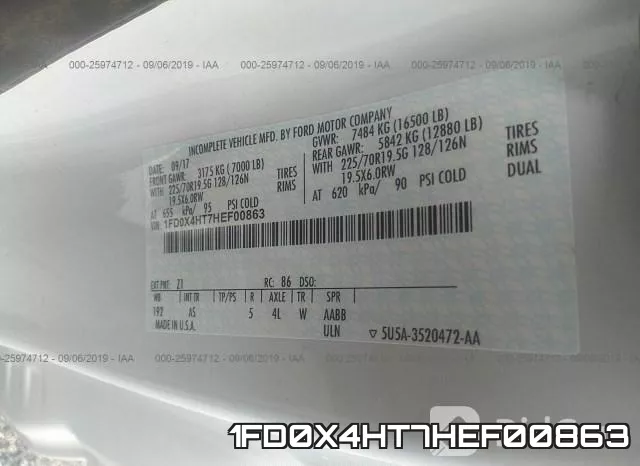 1FD0X4HT7HEF00863 фото 10