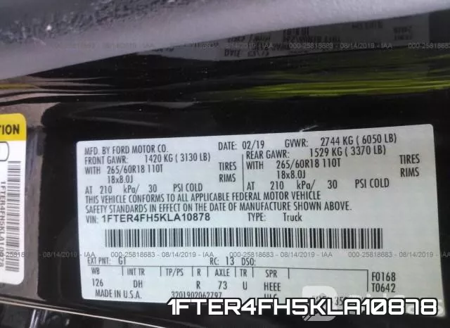 1FTER4FH5KLA10878 фото 10