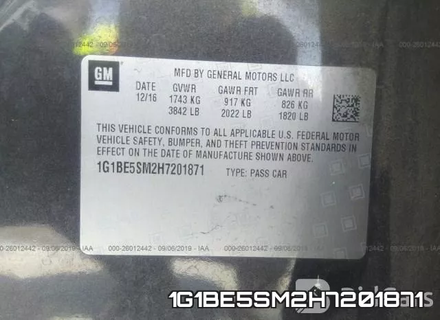 1G1BE5SM2H7201871 фото 10