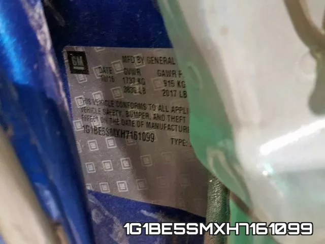 1G1BE5SMXH7161099 фото 2