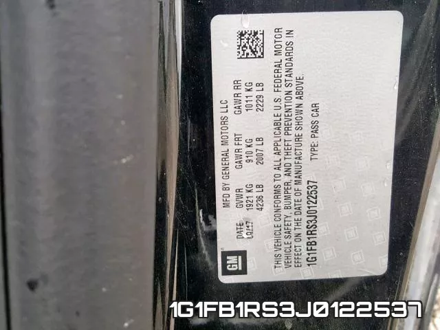 1G1FB1RS3J0122537 фото 2