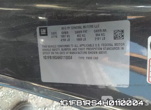 1G1FB1RS4H0110004 фото 10