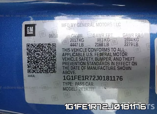 1G1FE1R72J0181176 фото 10