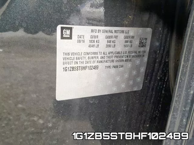 1G1ZB5ST8HF102489 фото 2