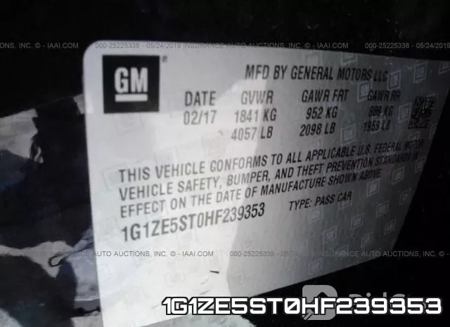 1G1ZE5ST0HF239353 фото 10