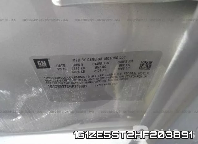 1G1ZE5ST2HF203891 фото 10