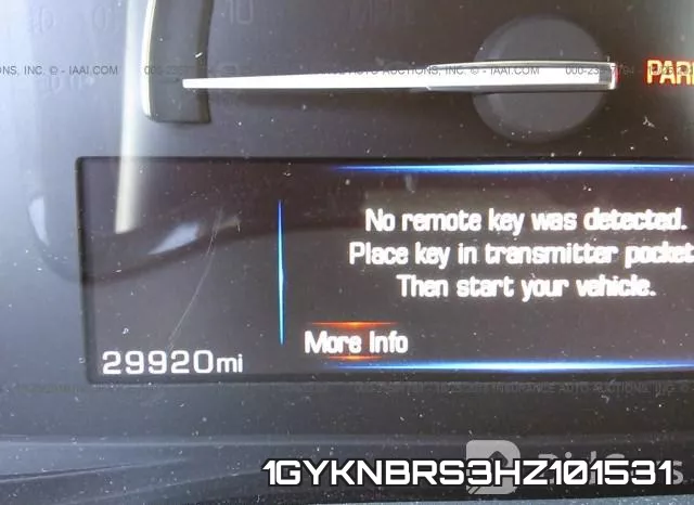 1GYKNBRS3HZ101531 фото 8