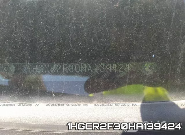 1HGCR2F30HA139424 фото 10