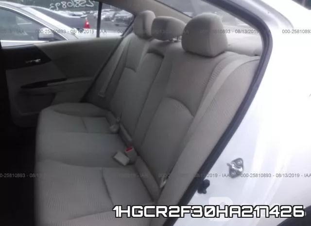 1HGCR2F30HA217426 фото 9