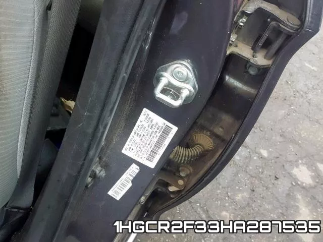 1HGCR2F33HA287535 фото 2