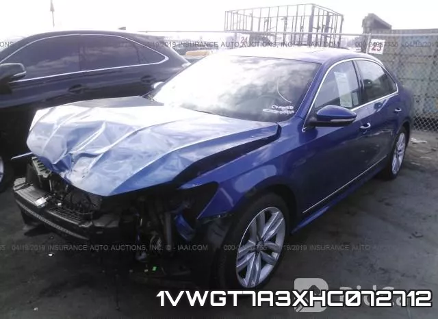 1VWGT7A3XHC072712 фото 3