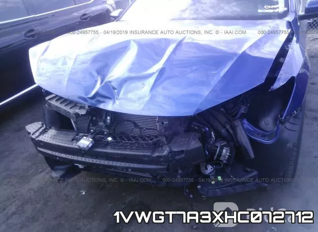 1VWGT7A3XHC072712 фото 7