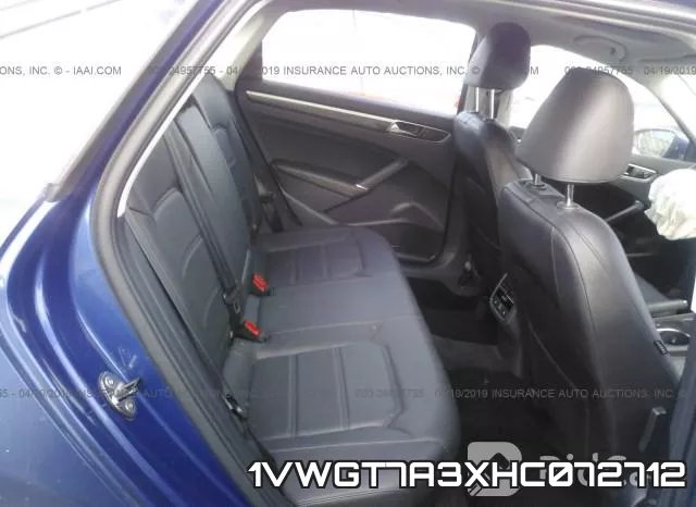 1VWGT7A3XHC072712 фото 9