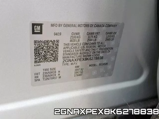 2GNAXPEX8K6278838 фото 2