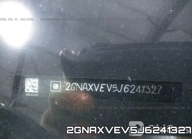 2GNAXVEV5J6241327 фото 10