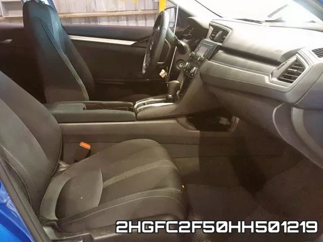 2HGFC2F50HH501219 фото 6
