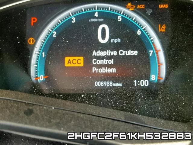 2HGFC2F61KH532883 фото 9