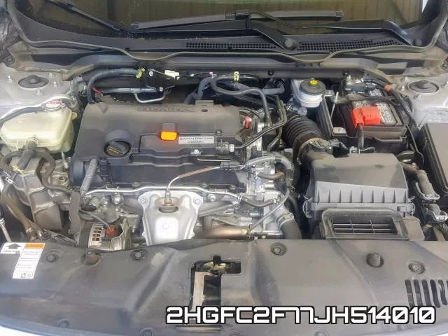 2HGFC2F77JH514010 фото 8