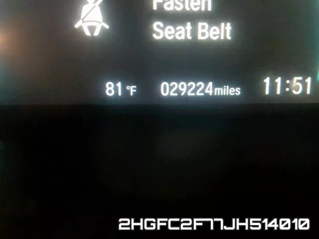 2HGFC2F77JH514010 фото 9