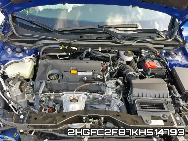 2HGFC2F87KH514793 фото 8