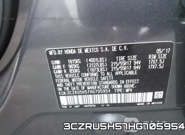 3CZRU5H57HG705954 фото 10