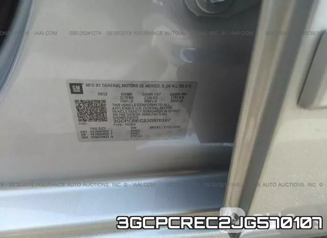 3GCPCREC2JG570107 фото 9