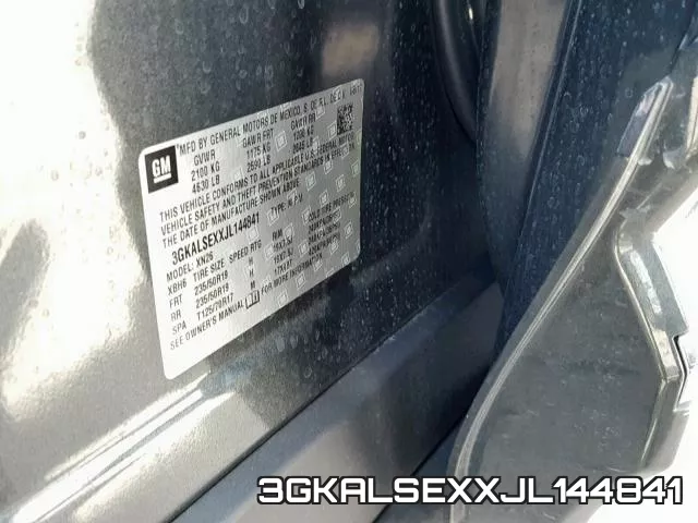 3GKALSEXXJL144841 фото 2