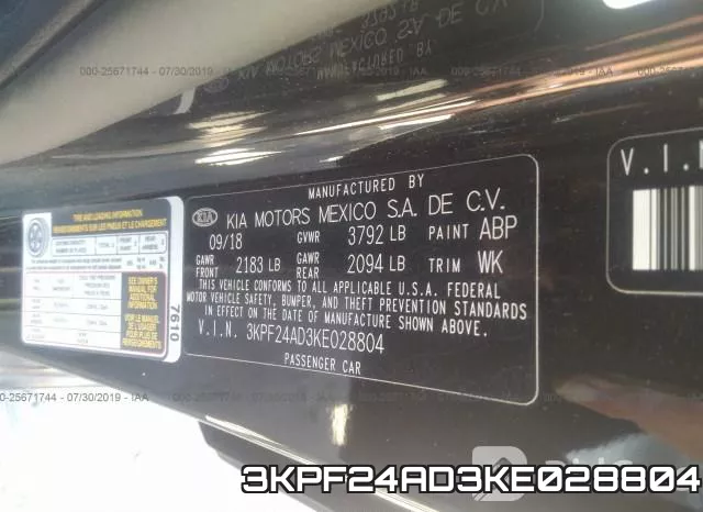 3KPF24AD3KE028804 фото 10