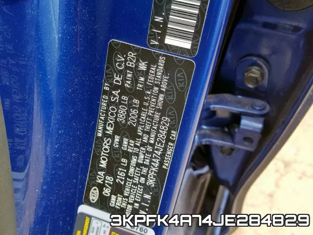 3KPFK4A74JE284829 фото 2